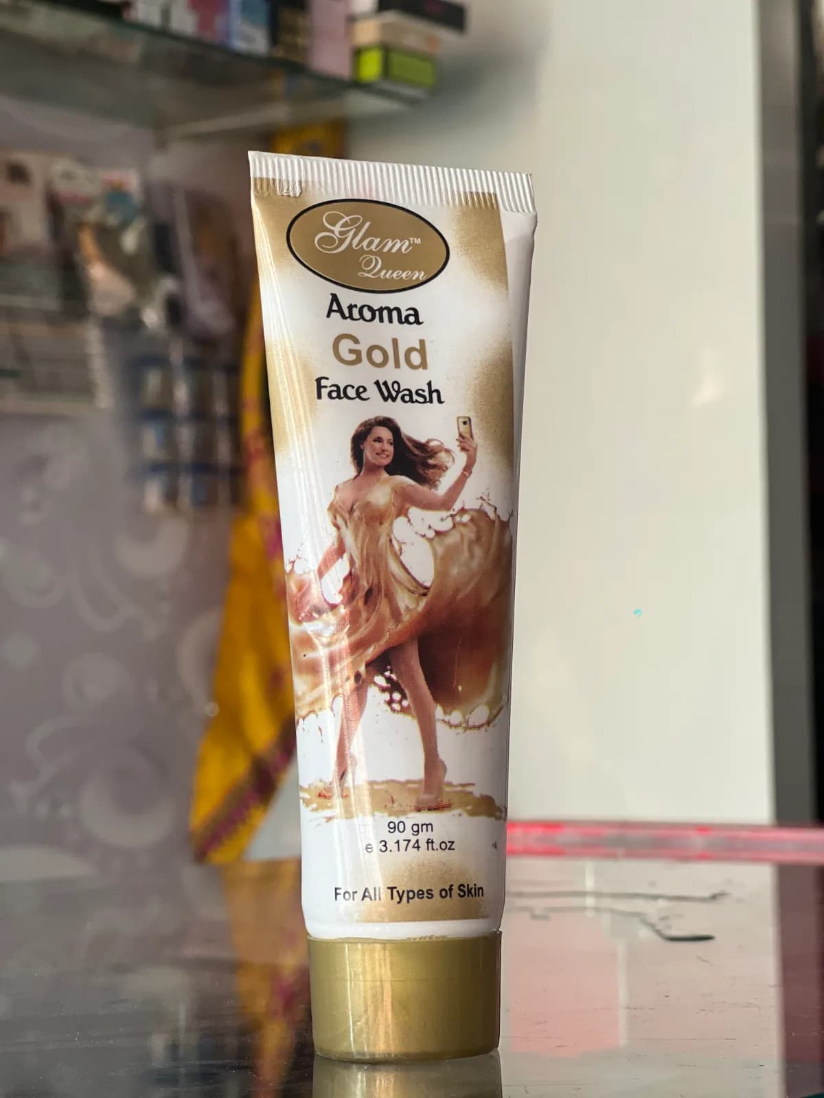 Aroma Face wash  90mg for all  skin  types