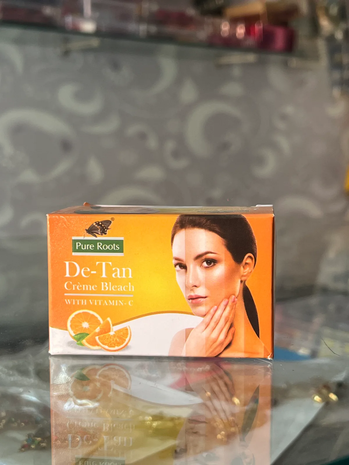Pure Roots D-Tan creme bleach(with vitamine-c)