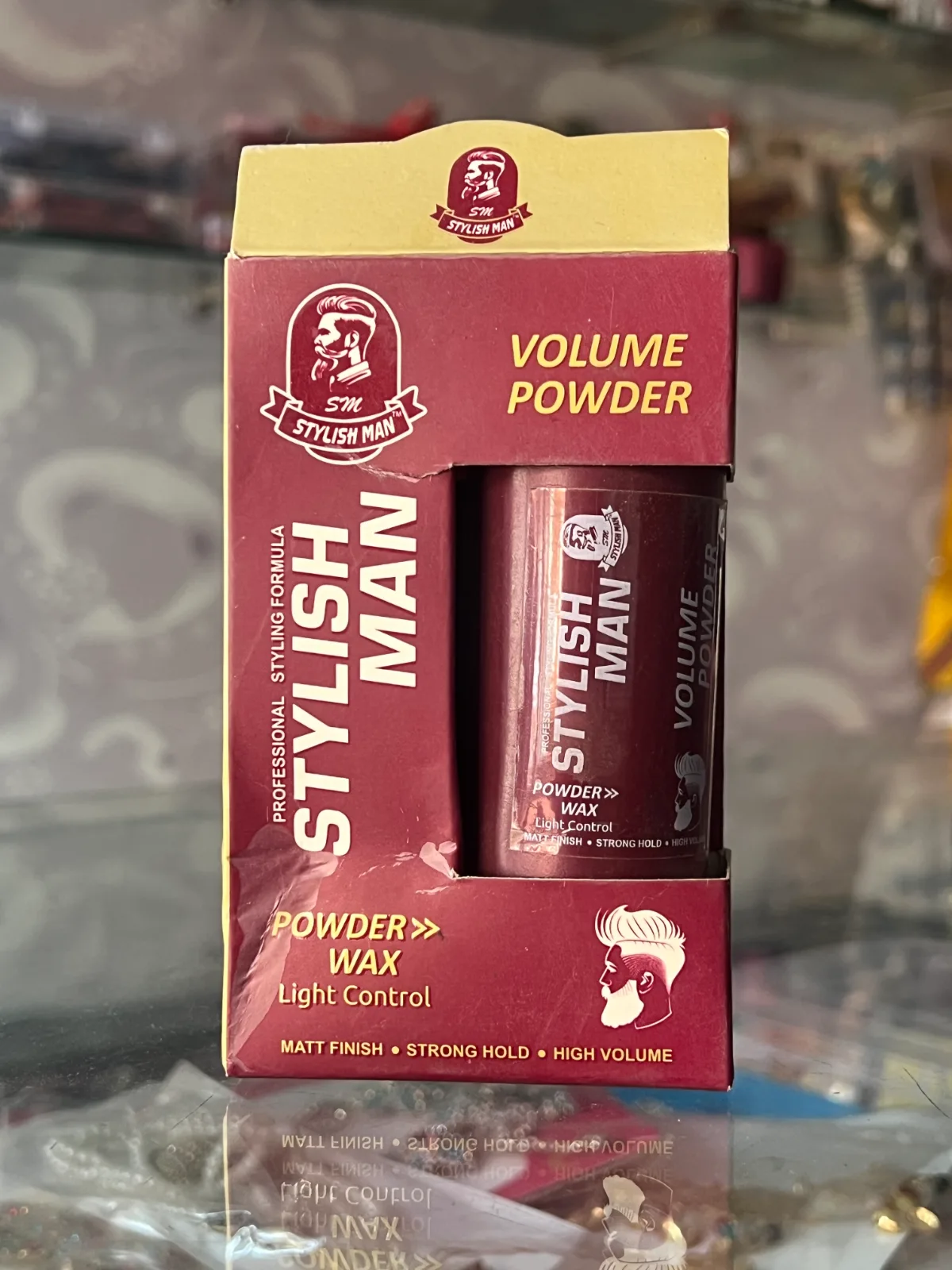 Stylish man Hair volume powder